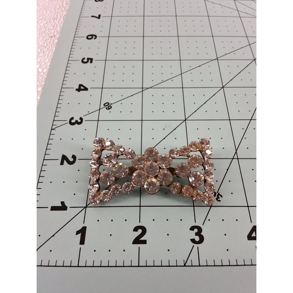 Statement Antique Paste Rhinestone Brooch | Vintage Style‎ Pin